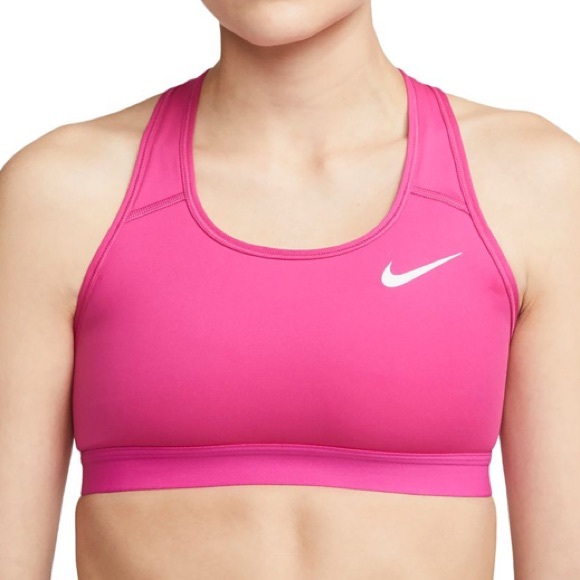 NWT HOT PINK NIKE SWOOSH BRA - Picture 6 of 6